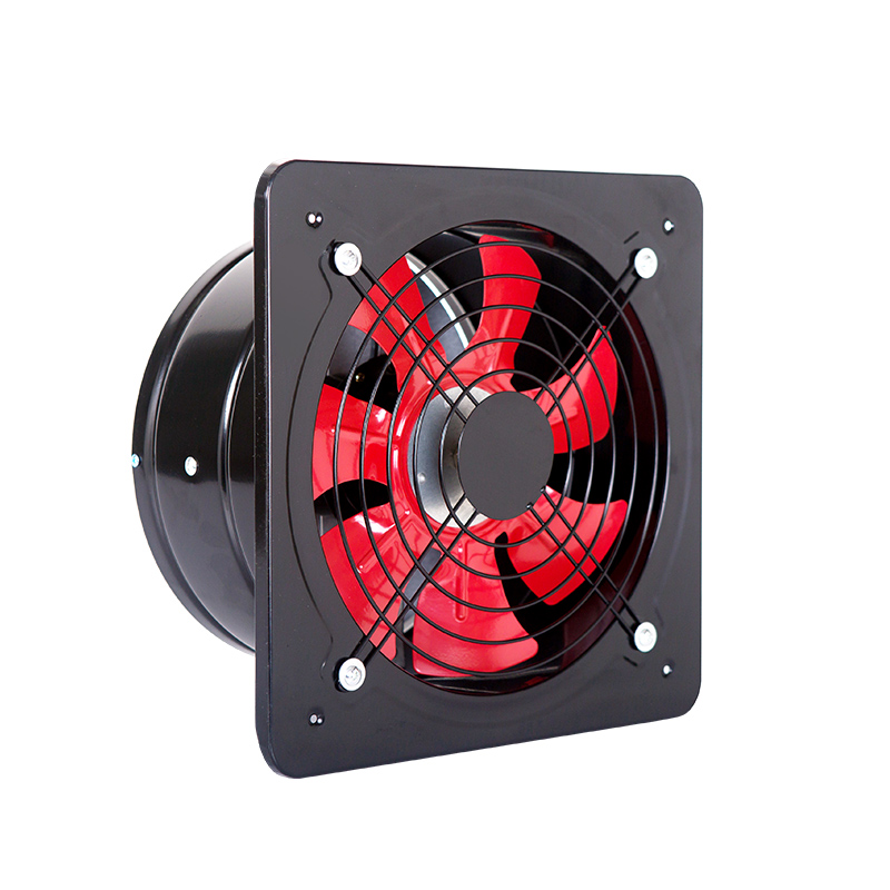 Ventilador de ventilação redonda dianteiro e tras